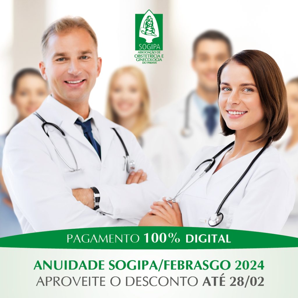 Card anuidade 100 digital Sogipa Sociedade de Obstetrícia e